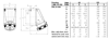 Mynd af CEE Veggtengill 400V IP67  63A