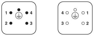Mynd af D7 Tengihulsa 4p+PE skrúfað
