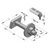 Mynd af Brautarbolti M 8 x 50mm