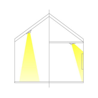 Mynd af Loftljós IF One Sunlike 2700K 430lm Hv