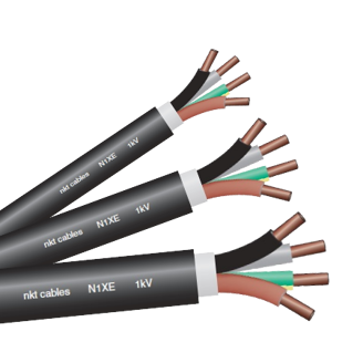 Mynd af Aflstr.1kV N1XE-R Cu 4G  16