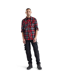 Mynd af BLÅKLÄDER Flannelskyrta