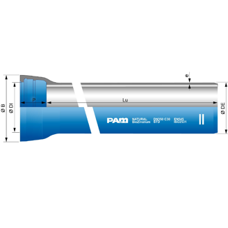 Mynd af Calibr.pipes DN600