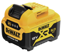 Mynd af DEWALT 12V XR 5,0Ah rafhlaða
