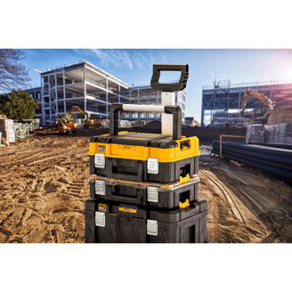 Mynd af DEWALT TSTAK IP54 Taska grunn með handfangi