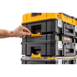 Mynd af DEWALT TSTAK IP54 Taska grunn með handfangi