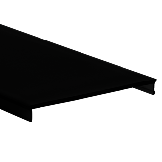 Mynd af Ljóshlíf L-Line Flat Svart