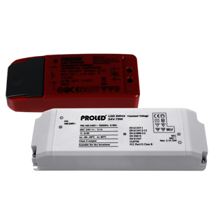 Mynd af Spennir LED 24V 100W m/loki