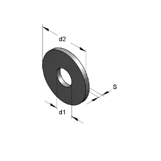 Mynd af Skinna 8,4 x 16,0 x 1,6 mm