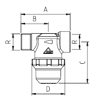 Mynd af Nippilbollasía 1 1/4" 800 RBM