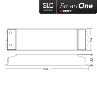 Mynd af Zigbee Spennir SmartOne 75W TW