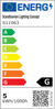 Mynd af LED-borði 9,6W IP54 2700K 5m