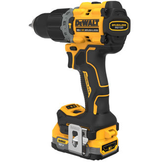 Mynd af DEWALT 18V XR Kolalaus borvél m.höggi - 2 X Powerstack Rafhlöður