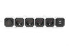 Mynd af Fjöltengi 4xSchuko 2xUSB stillanlegt m/rofa