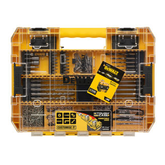 Mynd af DEWALT Tough Case Bita og borasett - 85 hluta