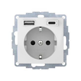 Mynd af Tengill m/bv,S1 Hv-gl. +USB A-C