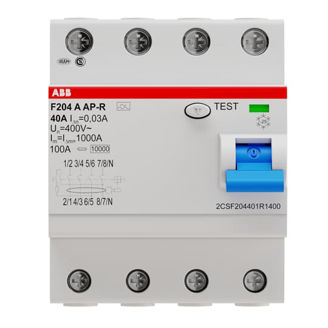 Mynd af Lekaliði F200 AP-R  30mA 4p. 40A