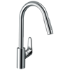 Mynd af Hansgrohe Focus M41 eldhústæki Útdraganlegt Króm