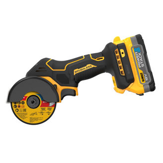 Mynd af DEWALT 18V XR Skurðarrokkur 75mm - 2 x 18V Powerstack