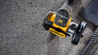 Mynd af DEWALT 18V XR Skurðarrokkur 75mm - 2 x 18V Powerstack