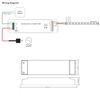 Mynd af Spennir RGBW DALI 4x24V 100W