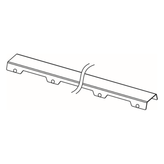 Mynd af TECE niðurfallsrist Steel II  80cm