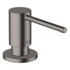 Mynd af Hansgrohe sápuskammtari A41 Burstað svart króm