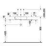 Mynd af Duravit  Starck 2 borðhandlaug 435x395mm
