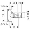 Mynd af Hansgrohe innb. loki 130 l/m