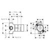 Mynd af Hansgrohe innb. loki Trio 65 l/m