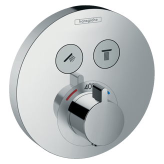 Mynd af Hansgrohe ShowerSelect S innb. hitastillir m. skipti Króm