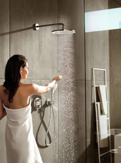 Mynd af Hansgrohe Croma 280 sturtuhaus Króm