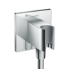 Mynd af Hansgrohe FixFit Porter Square vegghné með 1/2" stút