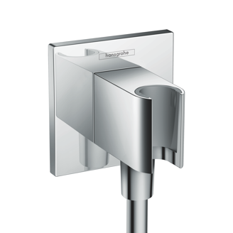 Mynd af Hansgrohe FixFit Porter Square vegghné með 1/2" stút