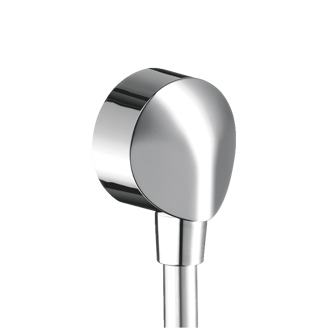 Mynd af Hansgrohe FixFit E vegghné 1/2" Króm