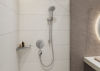 Mynd af Hansgrohe FixFit E vegghné 1/2" Króm