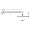 Mynd af Hansgrohe Raindance S 240 PR með armi Króm
