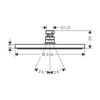 Mynd af Hansgrohe Raindance S 240 PR Króm