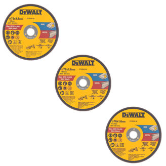 Mynd af DEWALT Skurðarskífa 76 x 1,6mm 3 stk í pakka