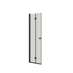 Mynd af Dansani Fellihurð glær m/svörtum prófíl 70cm 