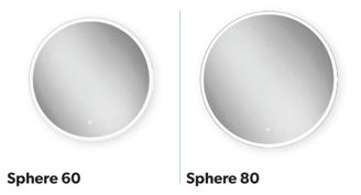 Mynd af HIB Sphere spegill með ljósi 60cm 