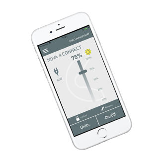 Mynd af Nova 4 CONNECT 4000 lumen kastari - Bluetooth