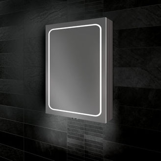 Mynd af HIB Vapor Speglaskápur með LED lýsingu og móðuvörn 60x70cm