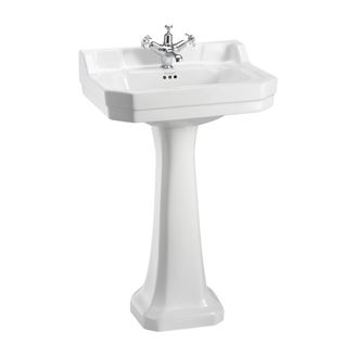 Mynd af Burlington fótur undir vask 73cm