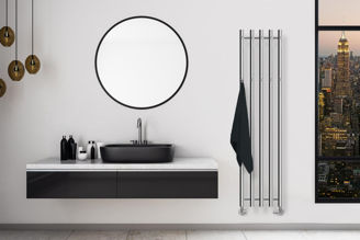 Mynd af Kriss VEGA Handklæðaofn 1420x332mm Króm