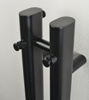 Mynd af Kriss VEGA Handklæðaofn 1420x106mm Matt svart