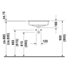 Mynd af Duravit D-Code borðhandlaug 55x43 cm 
