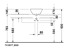 Mynd af Duravit Starck 1 borðhandlaug Ø33 cm