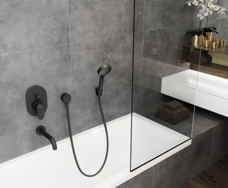 Mynd af Hansgrohe Porter S veggfesting Matt svart