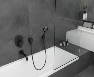 Mynd af Hansgrohe Porter S veggfesting Matt svart